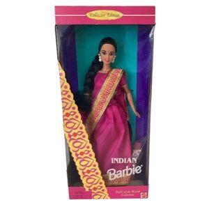 1995 INDIAN BARBIE - 14451 - ORIGINAL BOX UNOPENED - DOLLS OF THE WORLD